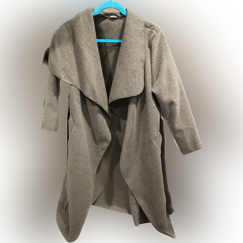Maternity Lightweight Peacoat from Boohoo
